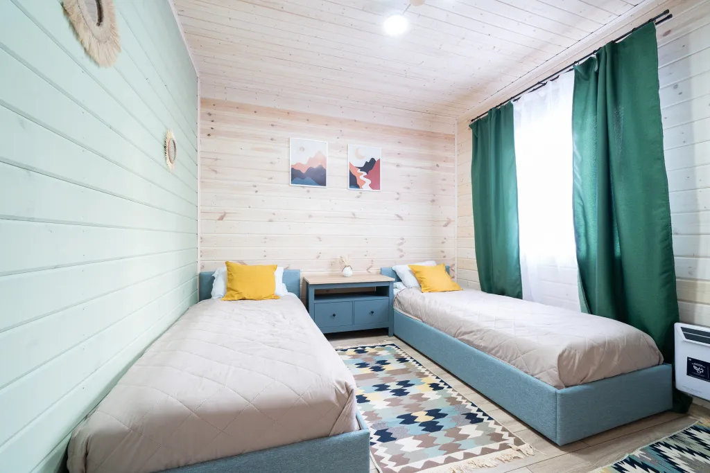 Гостевой дом у леса с чаном и сауной