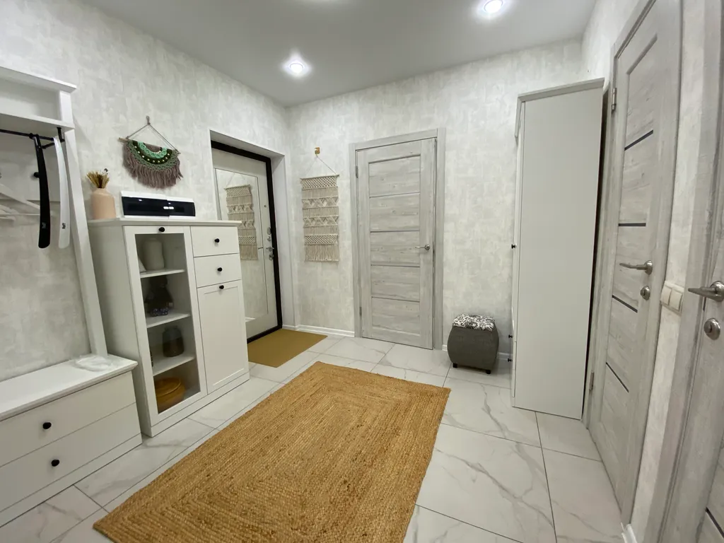 Апартамент Сканди с балконом и отдельной спальней