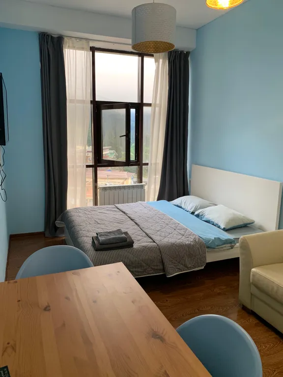 Квартира Апартаменты-студия с видом на горы — аренда посуточно в Домбай