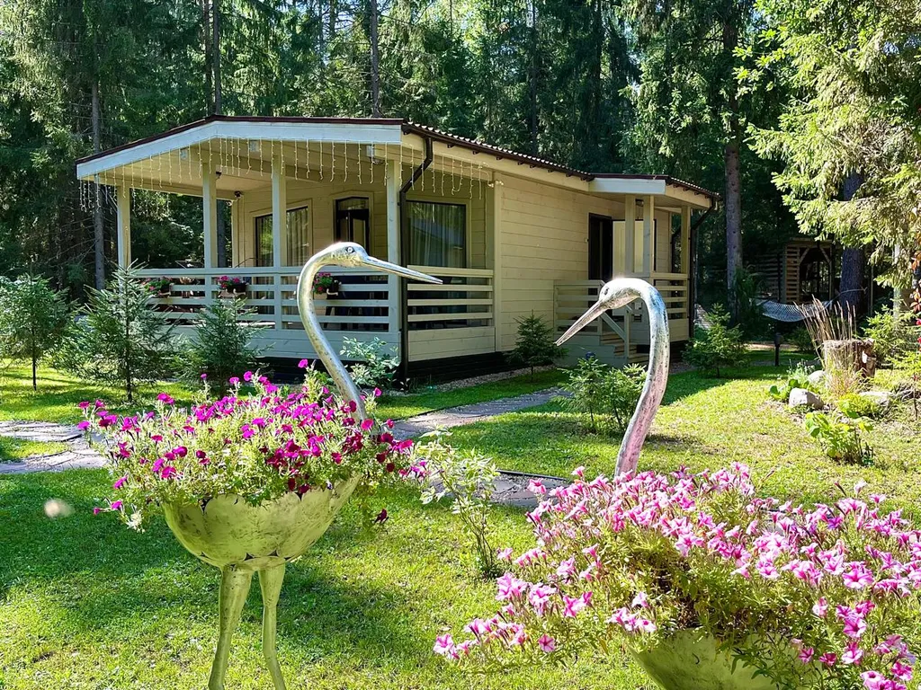 Коттедж Коттедж на озере Волго на Селигере в сосновом бору — Турбаза Чайка
