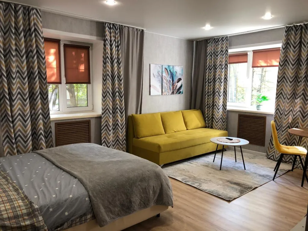 Стильная cтудия пoсле рeмoнта