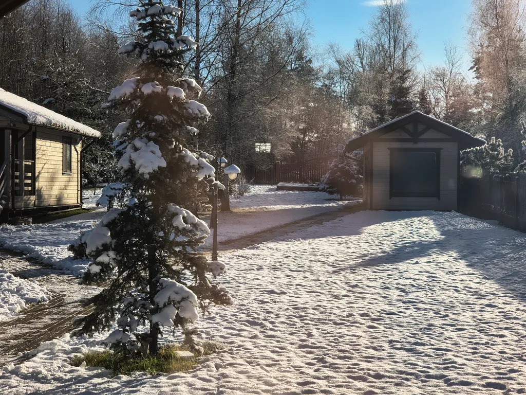 Русская усадьба с баней со швейцарским флёром