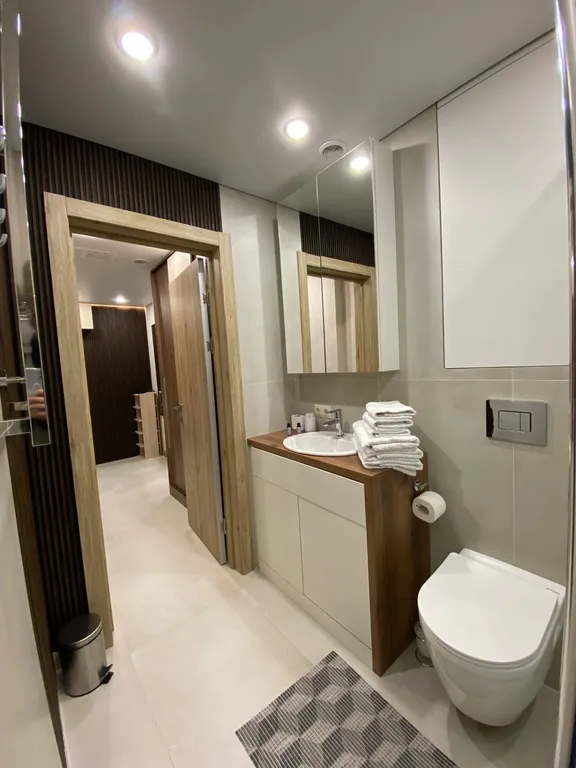 Апартаменты с собственной парковкой вблизи подъемника Горная Карусель