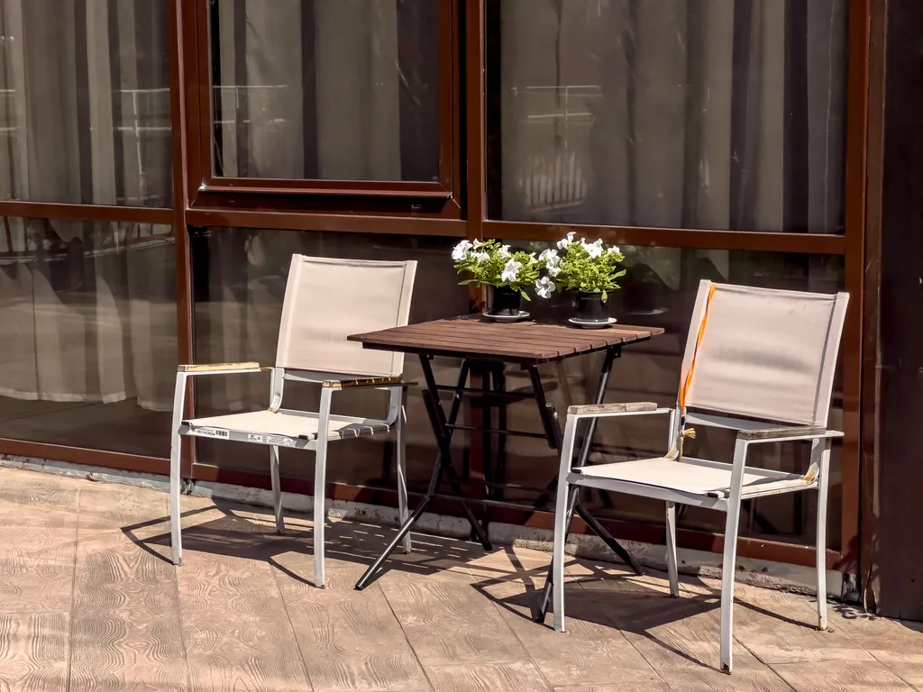 Апартамент в 5 минутах от моря с видом на зеленый парк