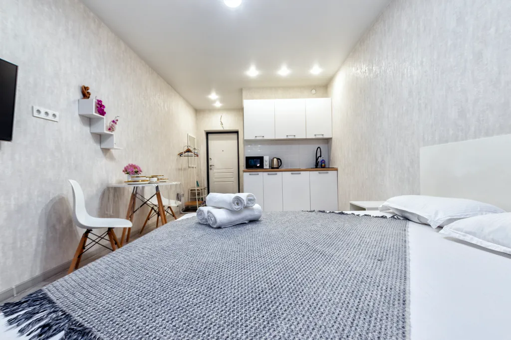 Светлая и современная 1-комнатная квартира