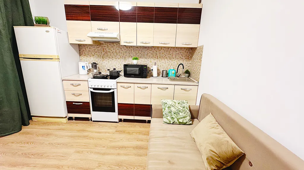 Квартира Апартаменты ЖК Новое Колпино с красивым балконом — Колпино