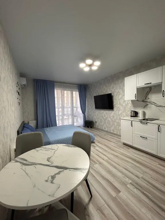 Квартира Квартира Новая студия в ЖК 18/2 с бесконтактным заселением — Анапа