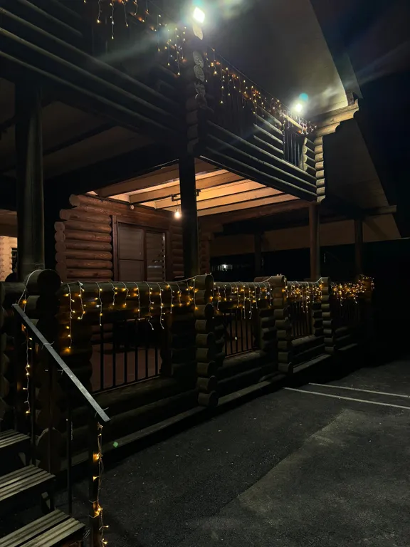 Дача из сруба в Барзикау рядом с Верхним Фиагдоном с бассейном