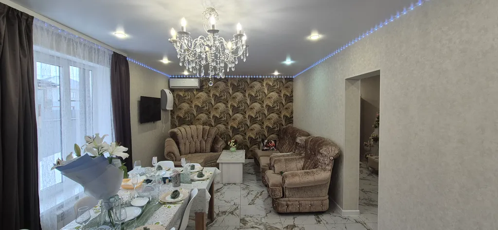 Дом 118m2 — сибирский чан, бассейн, беседка