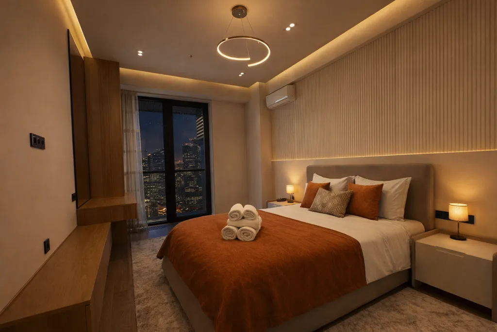 Просторная квартира в современном стиле