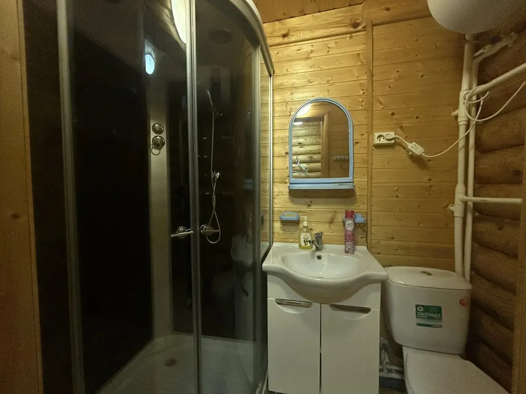 Дом 20m2 — чан, раздельные кровати, мангал