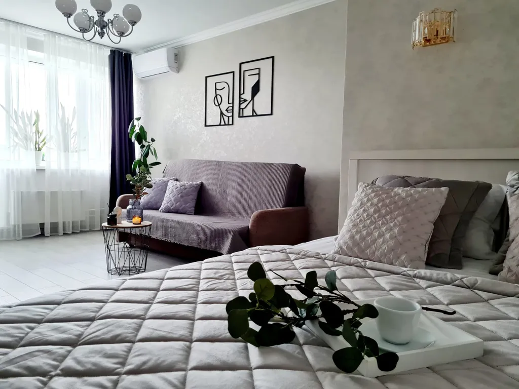 Квартира с камином в центре города