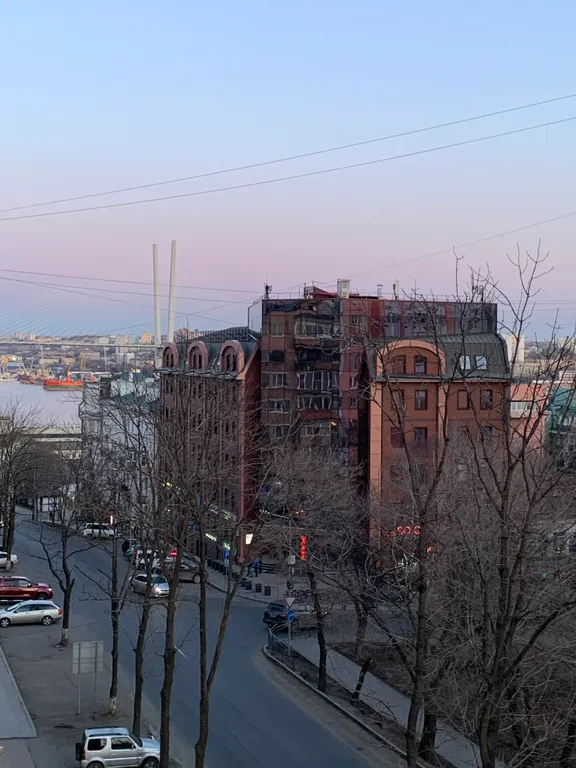 Квартира Квартира в туристическом центре города, вид на мост и море — Владивосток
