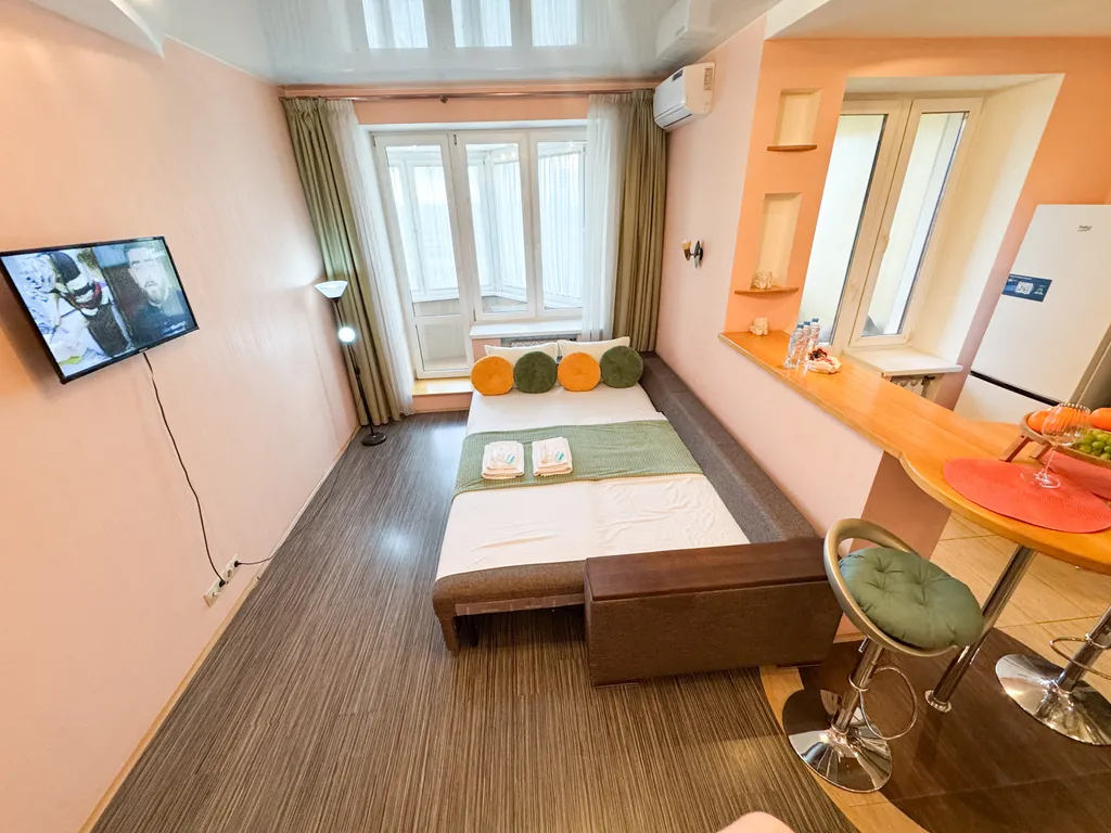 Высокий стильный апартамент на 22 этаже