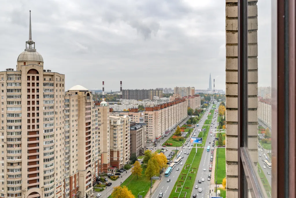 Видовая дизайнерская квартира на Севере Санкт-Петербурга