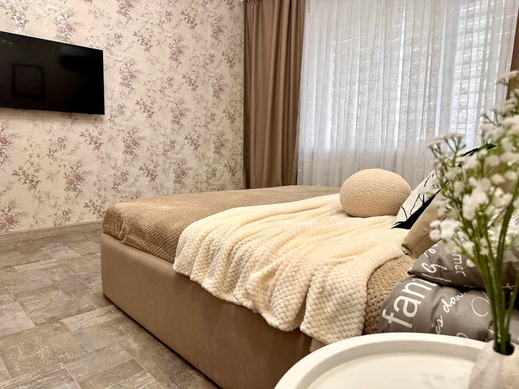 Просторная уютная трёхкомнатная квартира