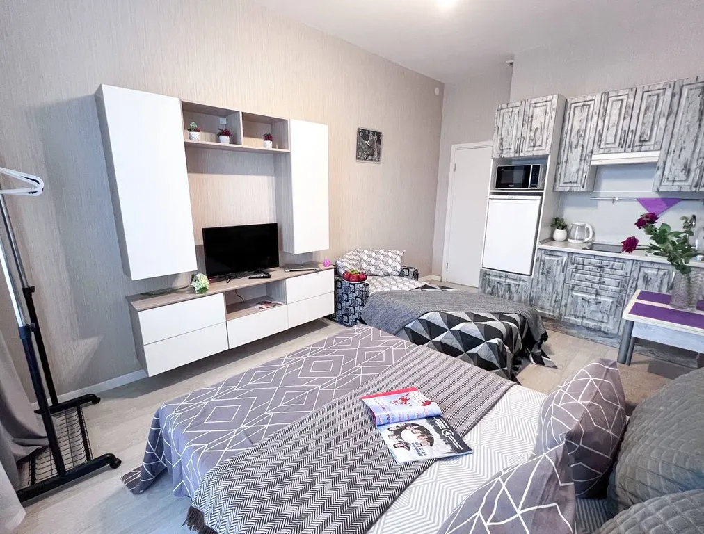 Квартира Апартаменты-студия люкс с балконом 21 — Санкт-Петербург