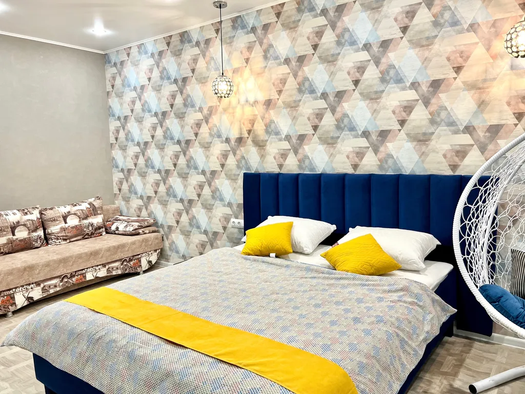 Стильная квартира для 4 гостей с зоной отдыха