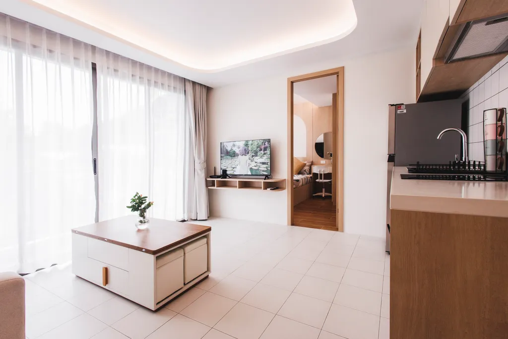 Квартира дизайнерская двухкомнатная рядом с Камалой