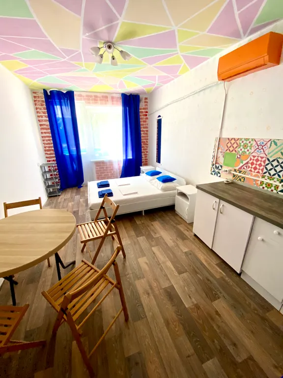 Двухкомнатные апартаменты студия