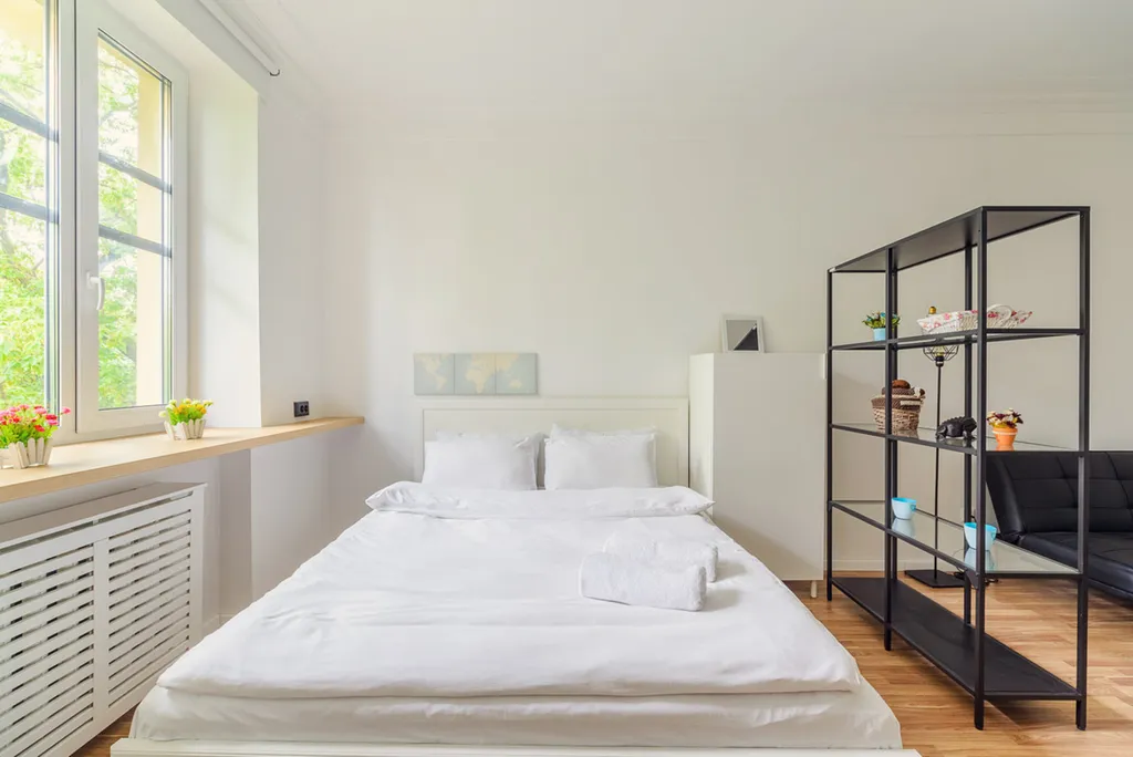 Светлый апартамент на площади Победы в сердце столицы