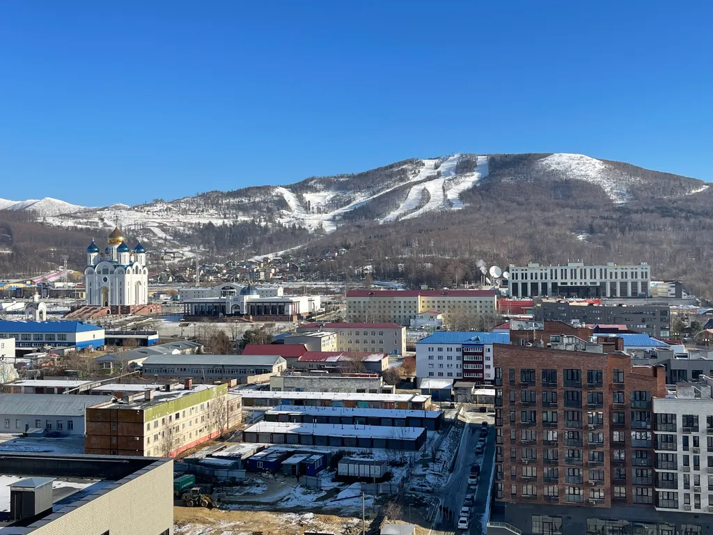 Квартира Горный воздух панорама с 15 этажа — аренда посуточно в Южно-Сахалинск