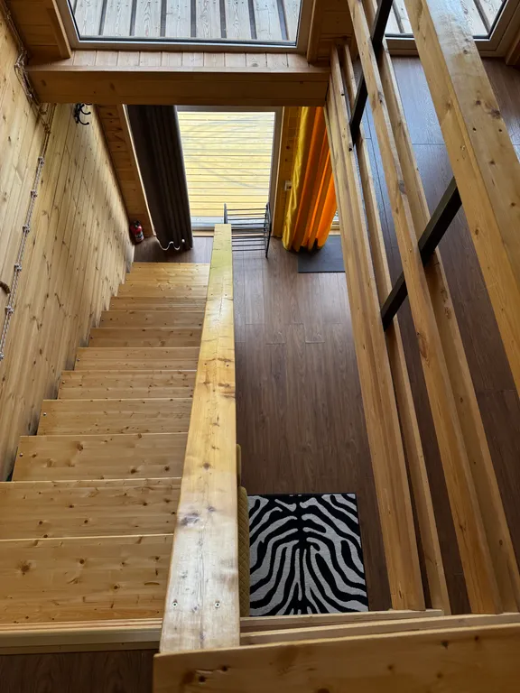 Барнхаус с шикарным видом на горы