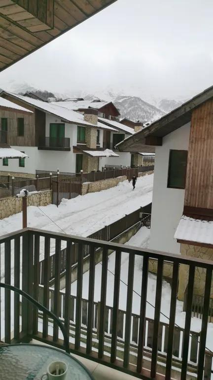 Апартаменты с одной спальней и камином в коттедже