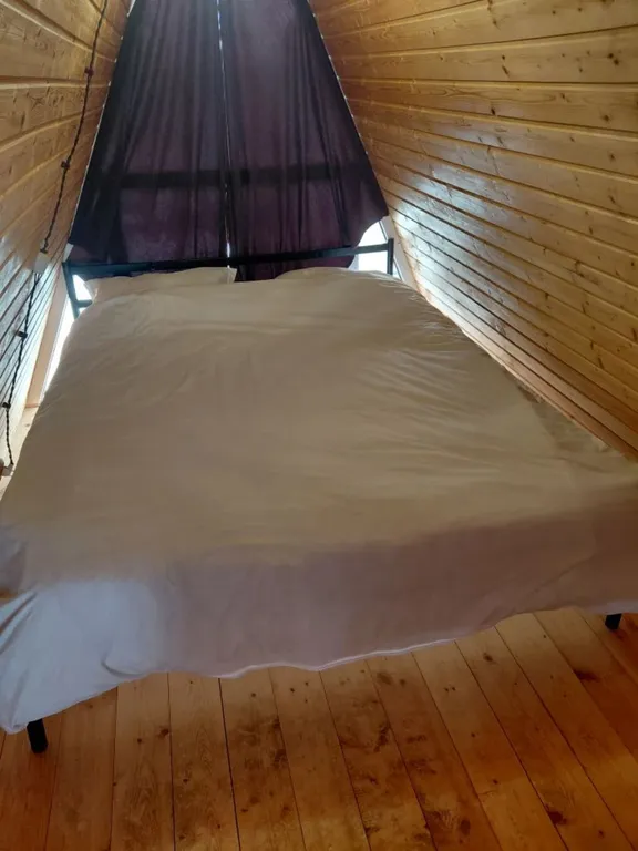 Коттедж Уютный треугольный домик в центре гор — Архыз