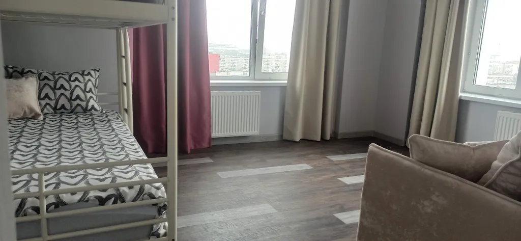 3-комнатная студия в новом доме