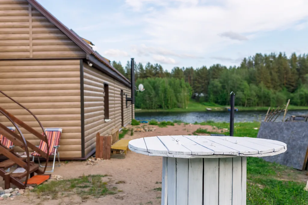 Апартамент с видом на залив Ладожского озера