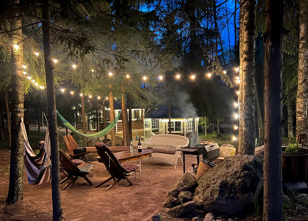 Коттедж Коттедж Уединённый лесной комплекс Финский Лес у моря — Приморск