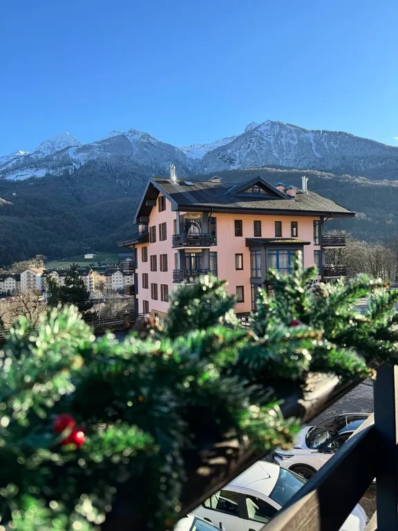 Квартира с видом на горы