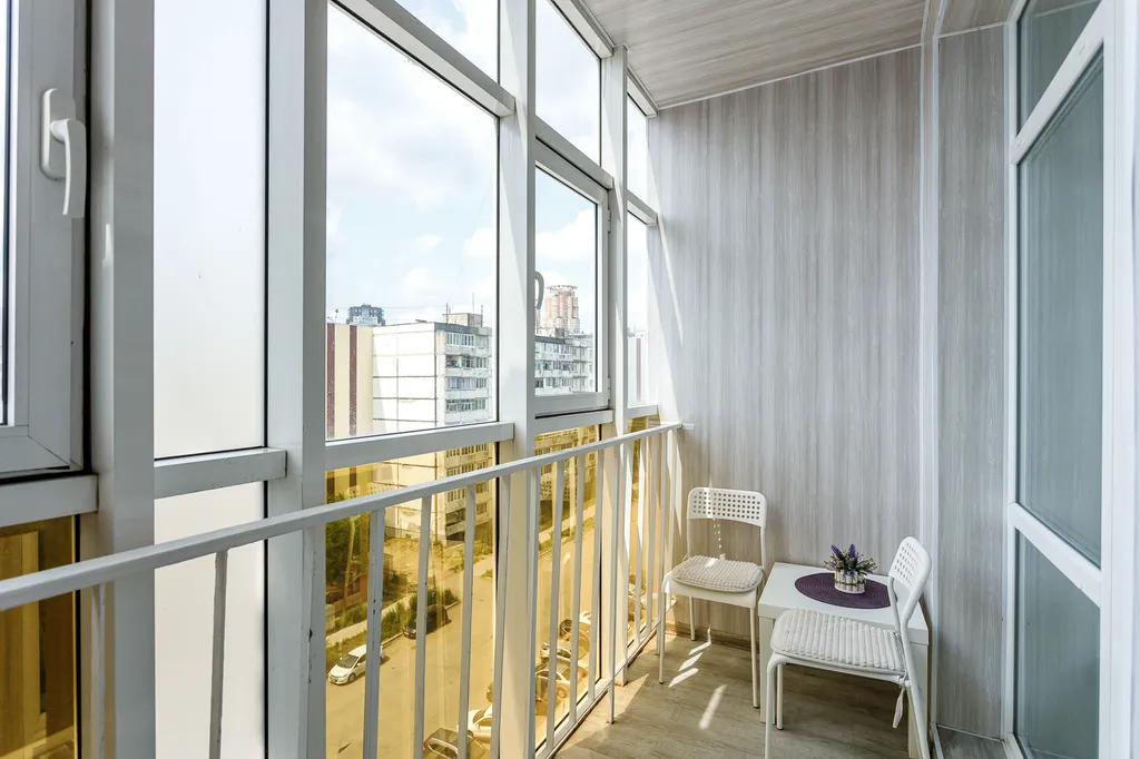 Стильная студия Шарм на Броско с красивым видом на Амур