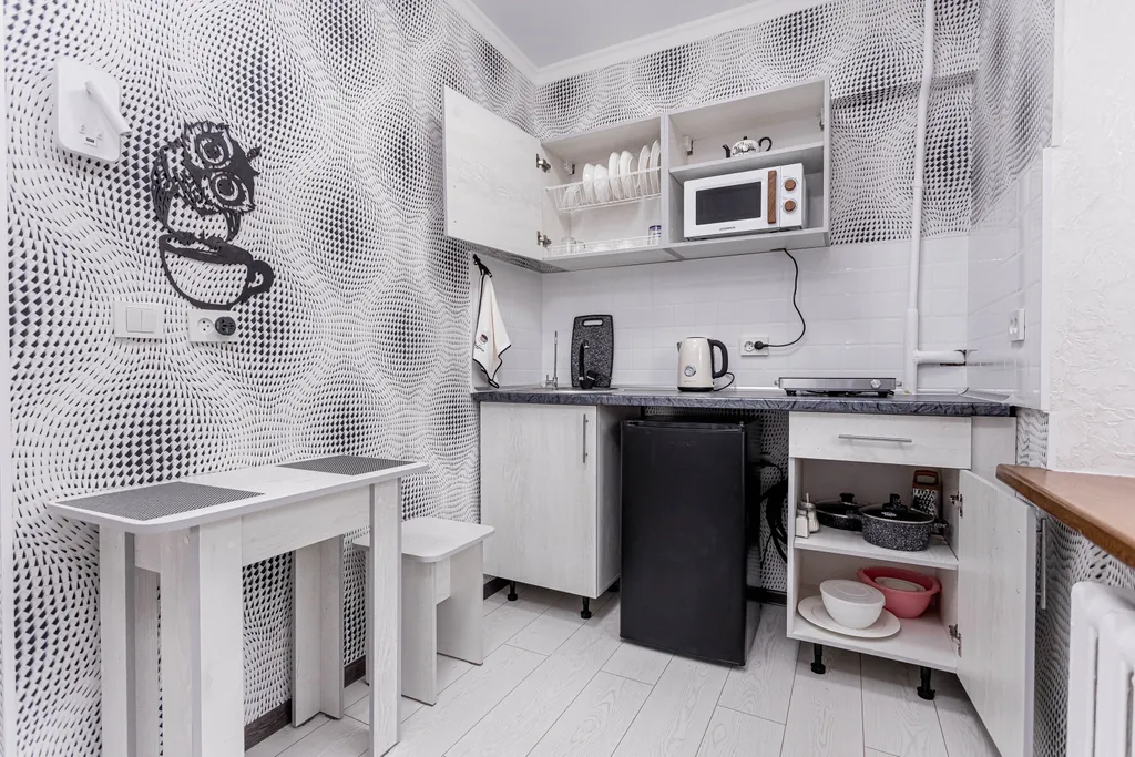 Студия в мини-отеле в центре Алматы