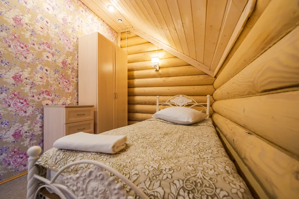 Уютные апартаменты 65 м² c 2-мя спальнями в деревянном доме