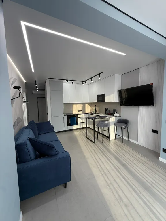 Стильная квартира в доме комфорт класса в пригороде