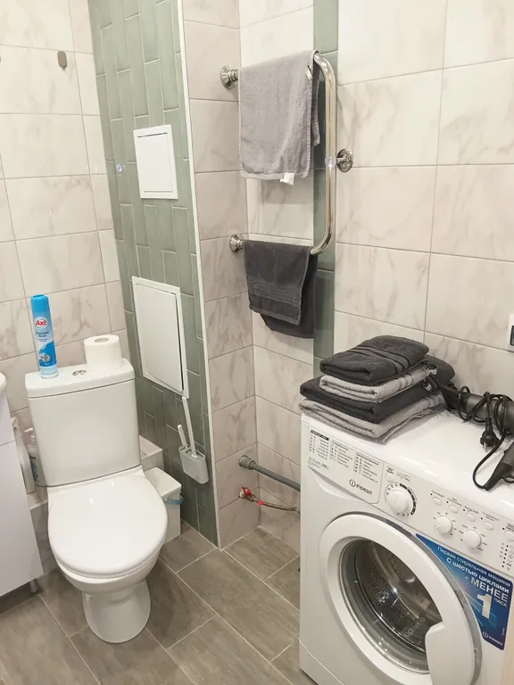 Студия у глобуса с 2 отдельными спальными местами