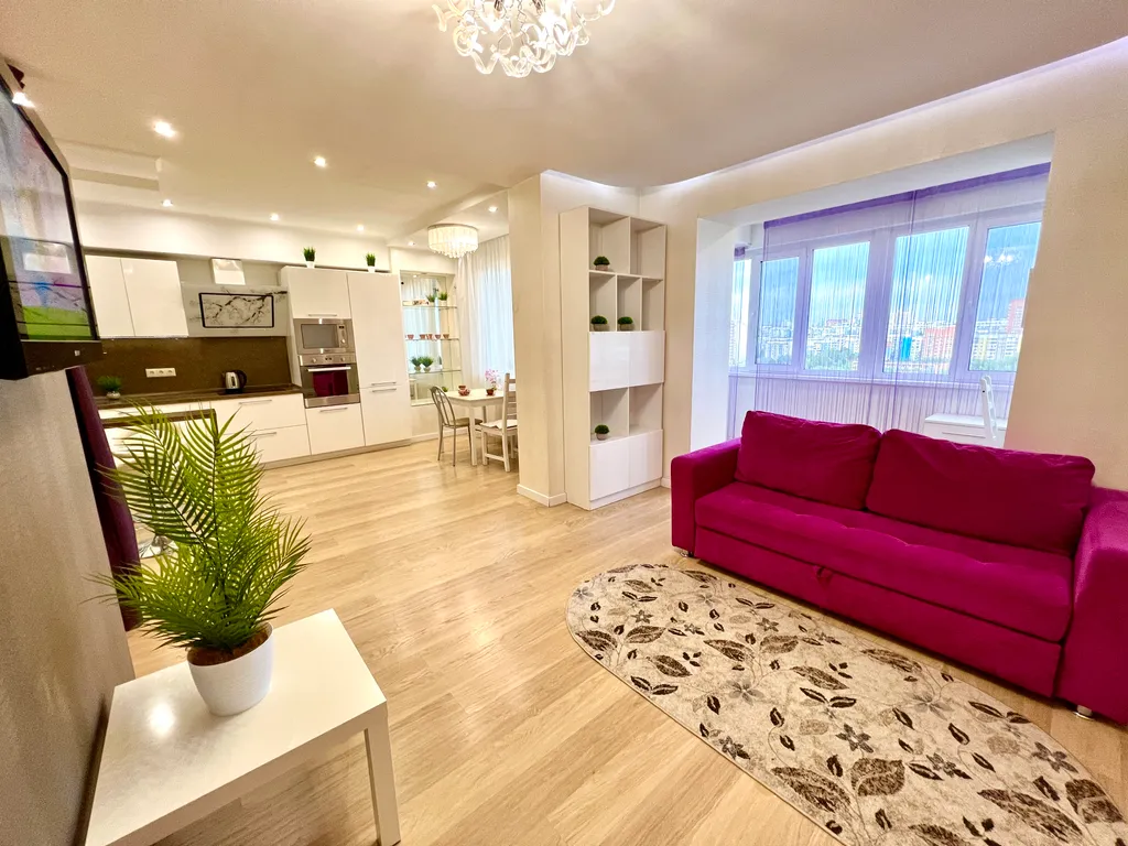 Квартира Квартира Стильная шикарная студия рядом с МТЛ-ареной — Самара