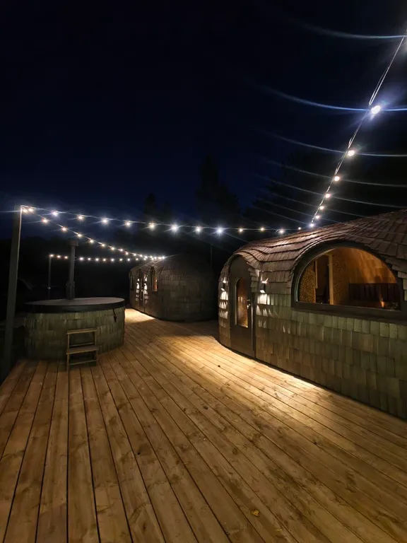 Эко-спа отель с видом на реку