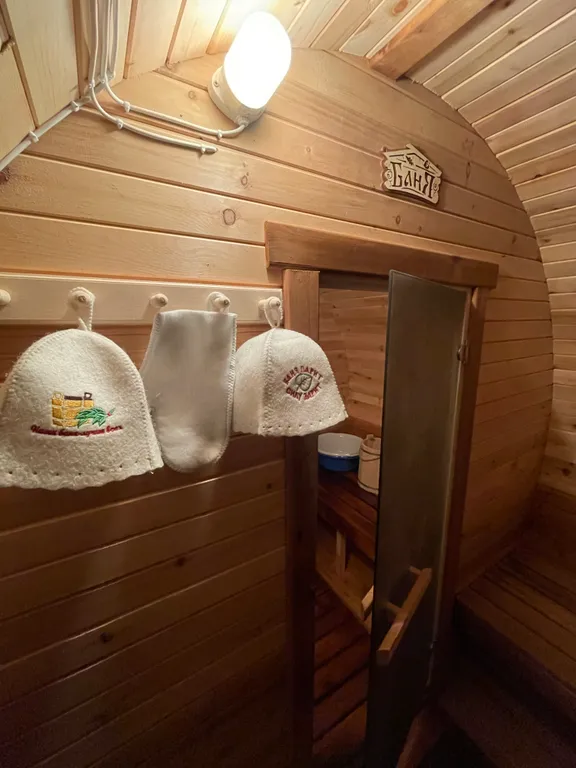 Коттедж Уютный дом с баней и видом на озеро Врево — Луга