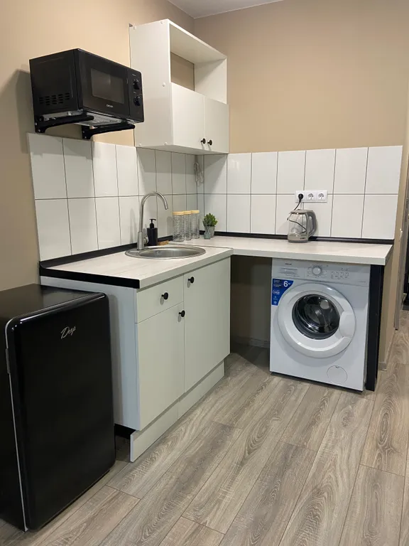 Стильная студия с спортзалом