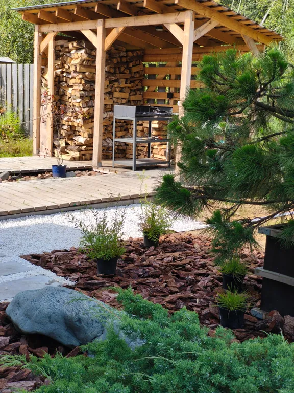 Барнхаус для отдыха у леса и реки