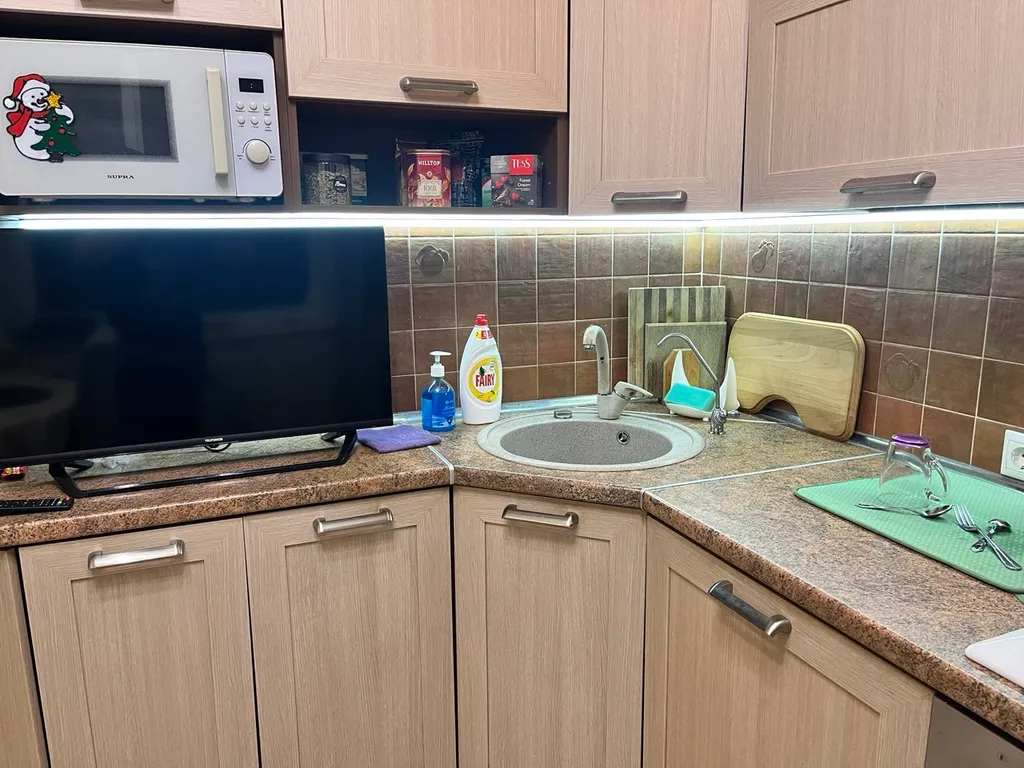 Большая тёплая уютная квартира с тремя отдельными комнатами и лоджией