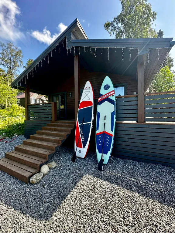 Загородный дом на берегу Ладожского озера