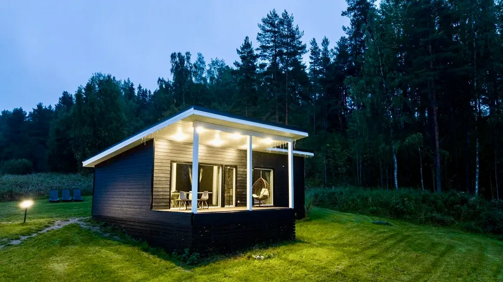 Дом # 3 в карелии с видом на Ладогу