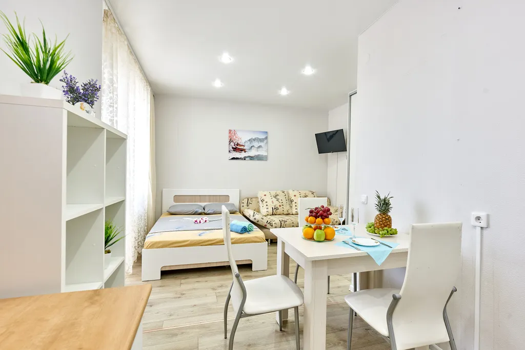 Квартира Современная студия в ЖК Арсенал на 16 этаже — аренда посуточно в Пермь