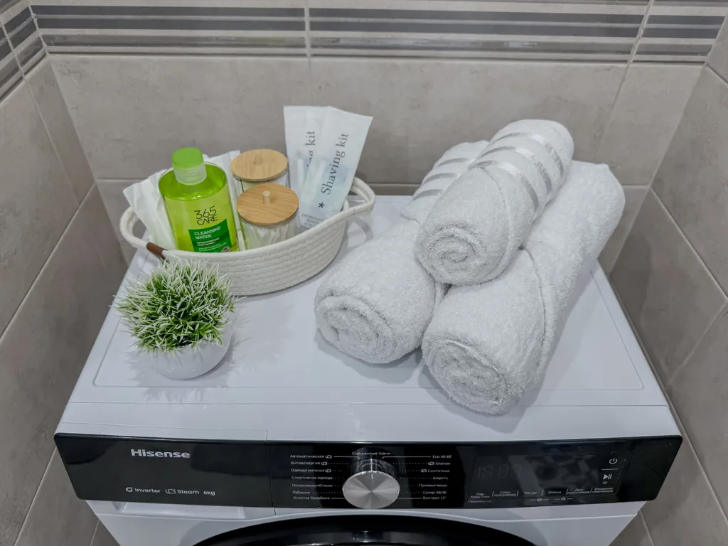 Комфорт для всех – стильная квартира с посудомойкой и smart tv