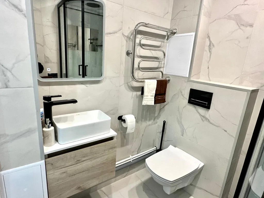 Просторная 1-комнатная квартира евро-2 рядом с ЖК Алые паруса