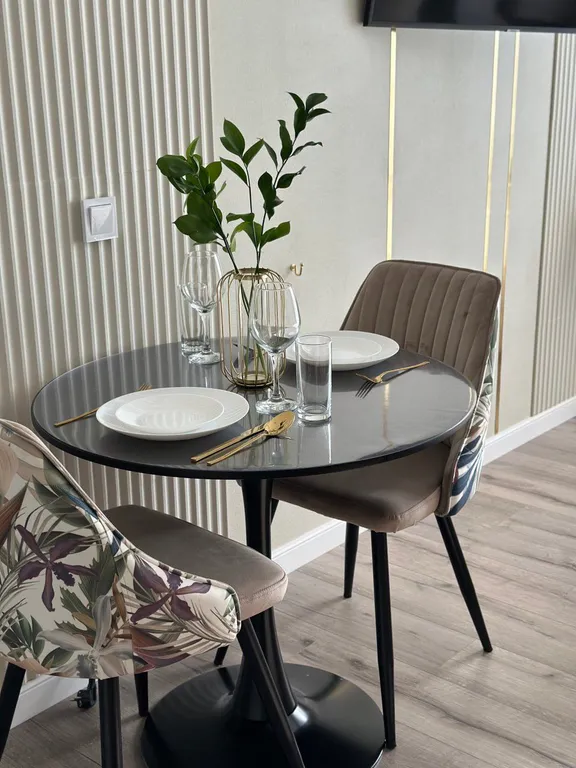 Студия класса премиум для четверых гостей с шикарным ремонтом